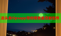 汤头条tipsapp带你探索美食新世界