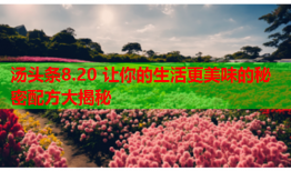 汤头条8.20 让你的生活更美味的秘密配方大揭秘